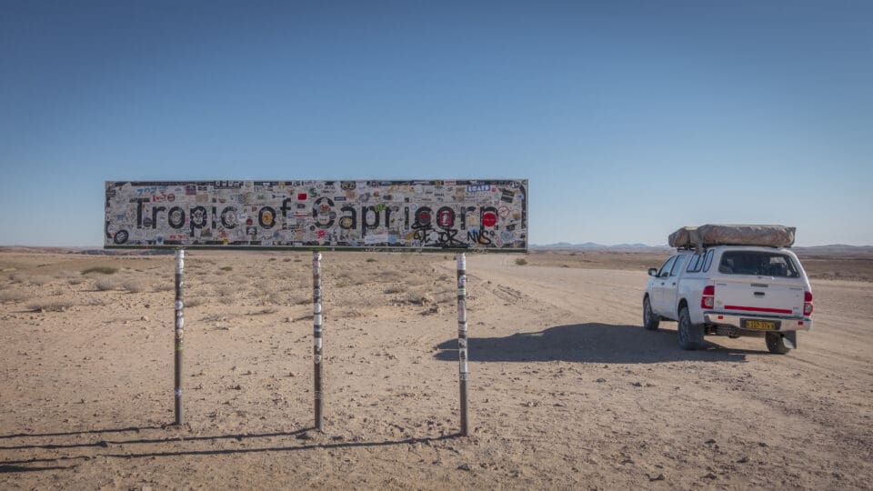 Trópico de Capricornio