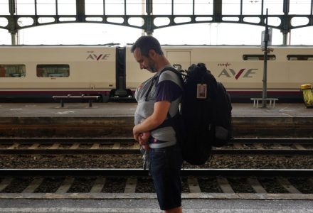 Nuestra experiencia viajando en un tren AVE con un bebé