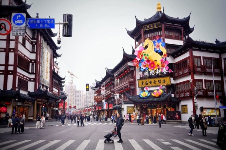Escala en Shanghái: Yu Yuan, el Bund y el Año Nuevo Lunar
